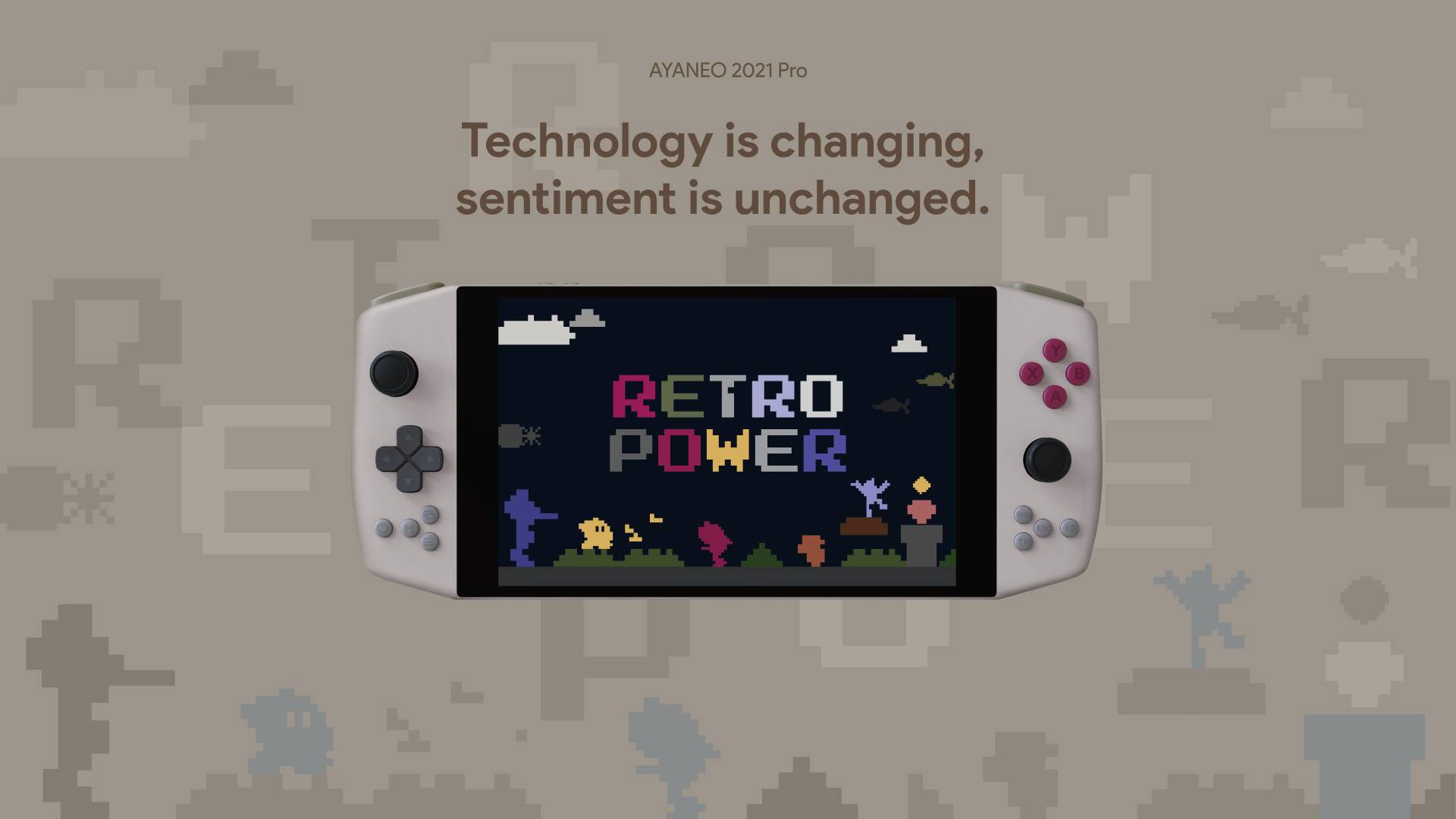 Aya Neo 2021 Pro Retro Power handheld console - Geeky Gadgets