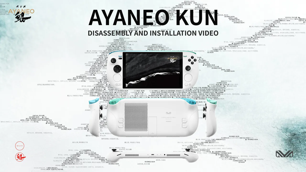 AYANEO KUN Disassembly Tutorial